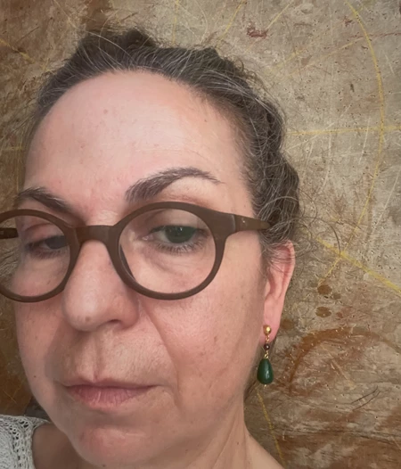 Jade and Garnet Wizard Earrings