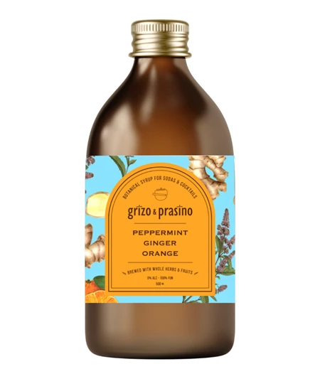 Botanical syrup ginger