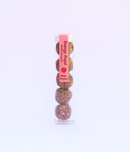 Energy pops Apple-Cinnamon
