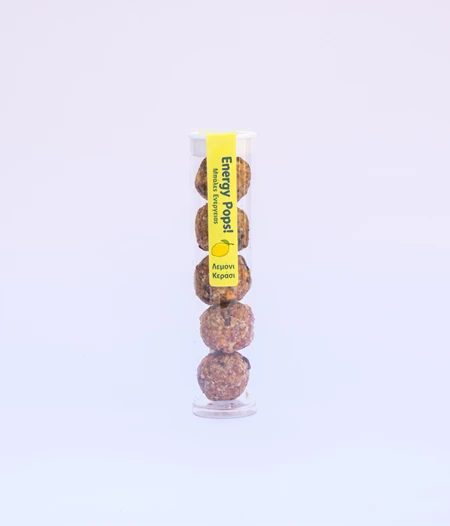 Energy pops Lemon-Cherry