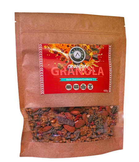 Granola Αχταρμάς Μαύρη Σοκολάτα & Κράνμπερι